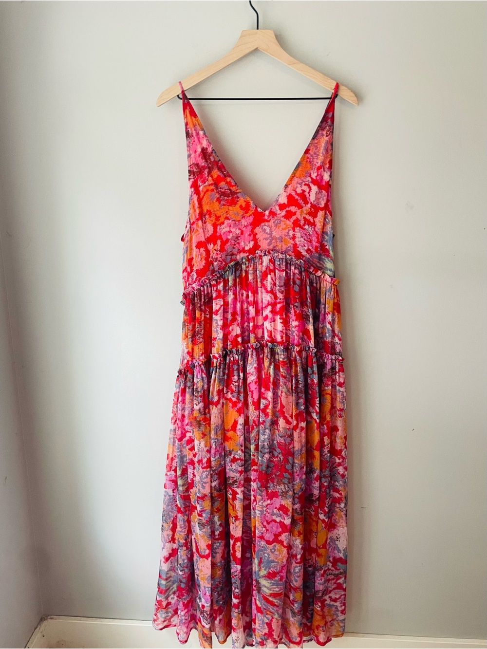 Free People Juliana Floral Tiered Maxi Dress